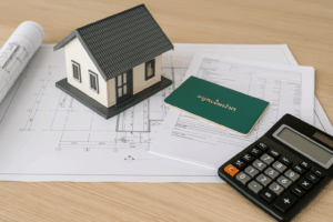 บ้านน็อคดาวน์, สินเชื่อบ้าน, รีไฟแนนซ์, ผ่อนบ้าน, ใบอนุญาตก่อสร้าง, ทะเบียนบ้าน, ประกันอัคคีภัย