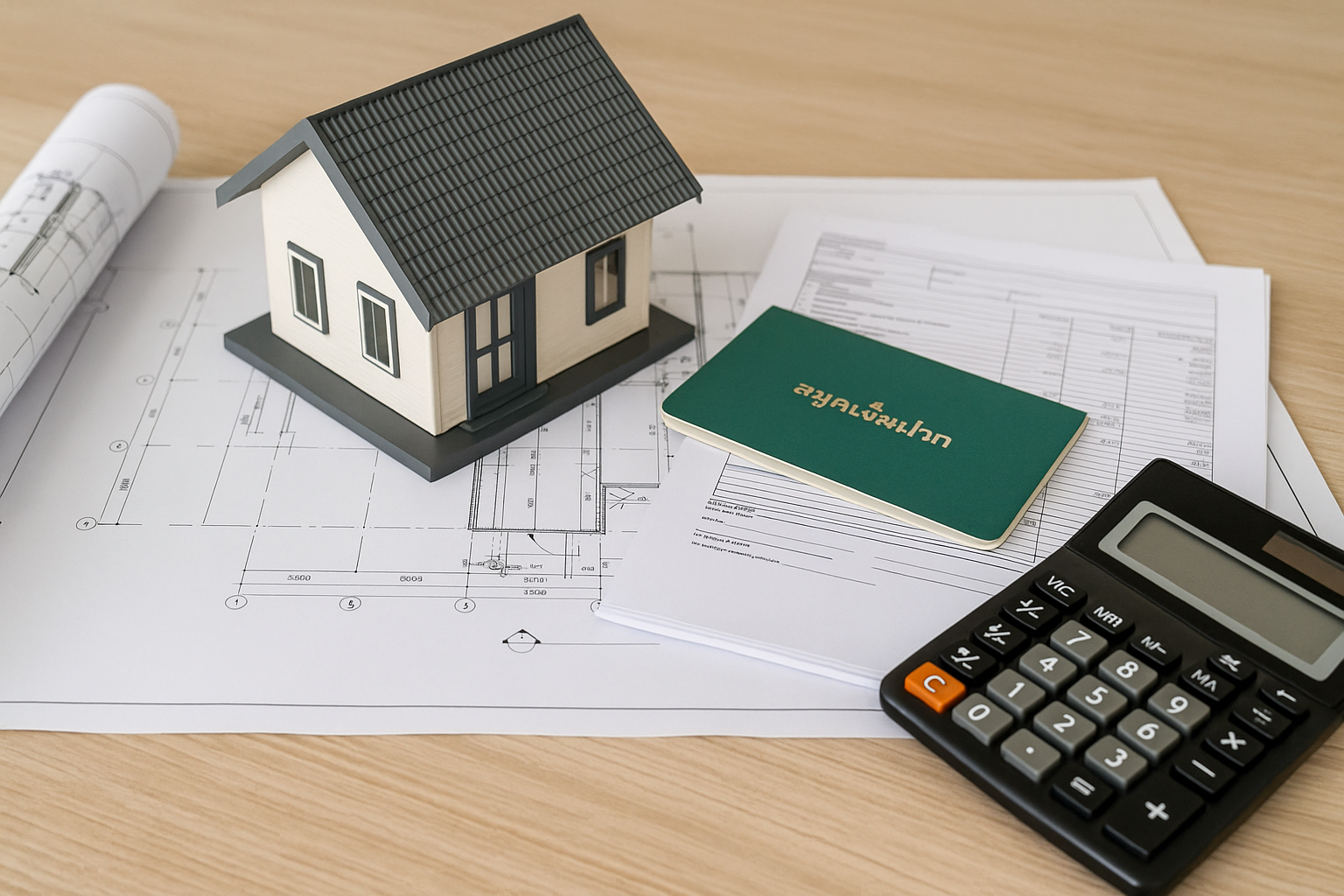 บ้านน็อคดาวน์, สินเชื่อบ้าน, รีไฟแนนซ์, ผ่อนบ้าน, ใบอนุญาตก่อสร้าง, ทะเบียนบ้าน, ประกันอัคคีภัย