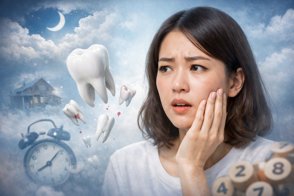ฝันว่าฟันหลุด