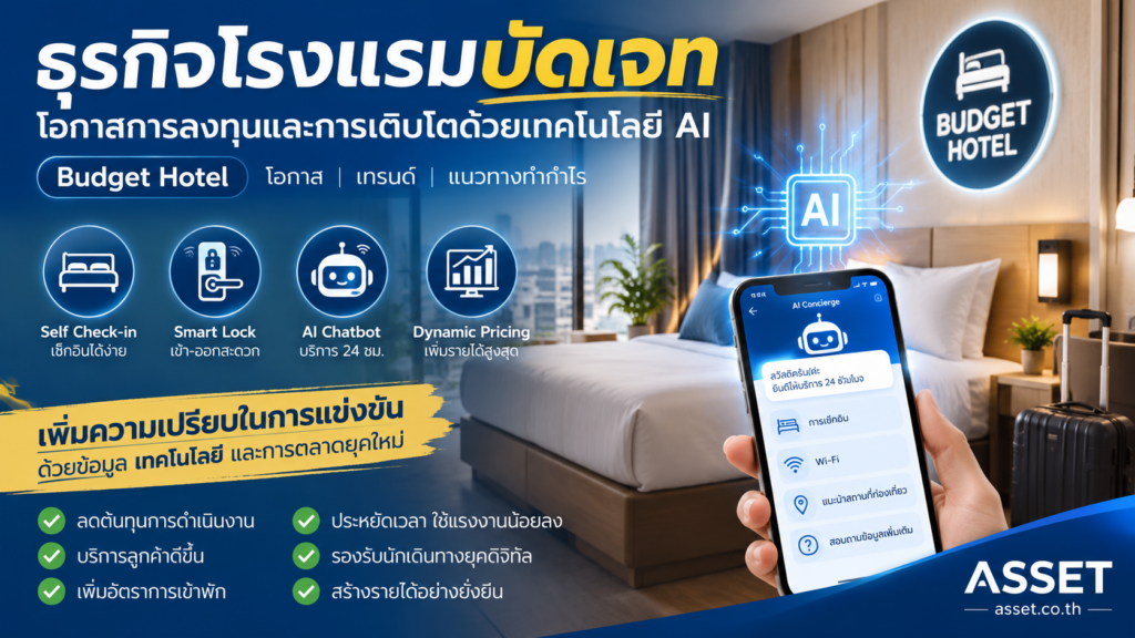 ธุรกิจโรงแรมบัดเจท